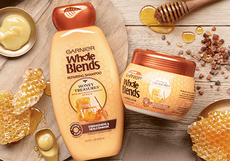 Free Garnier Whole Blends Honey Treasures Sample