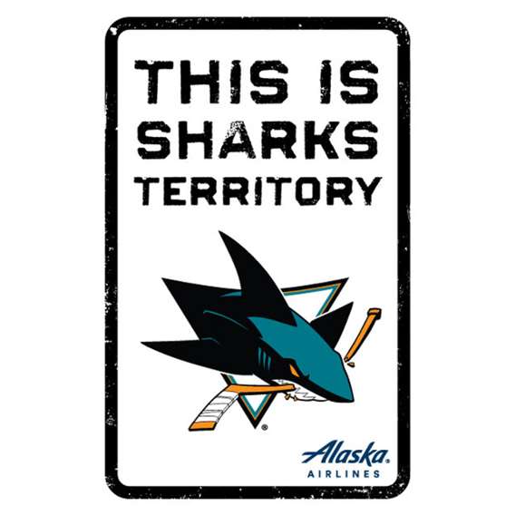 Free Shark Territory Sign Order