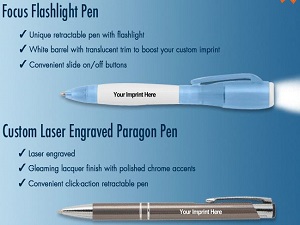Free Custom Laser Engraved Paragon Pen